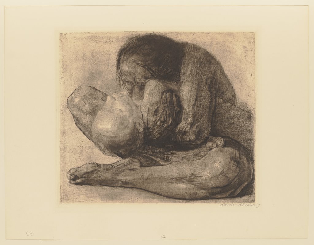 Frau mit totem Kind, Käthe Kollwitz