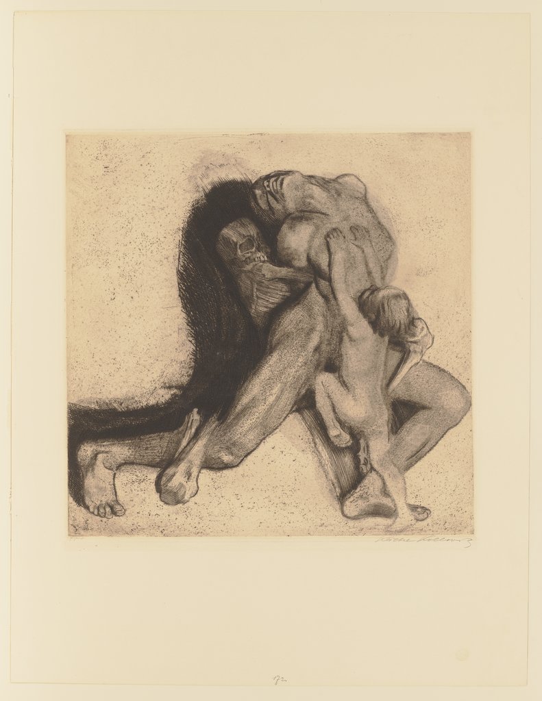 Death and Woman, Käthe Kollwitz