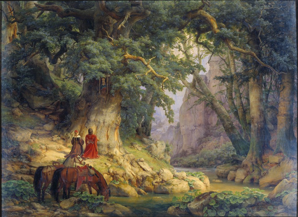 The Thousand-Year-Old Oak, Carl Friedrich Lessing