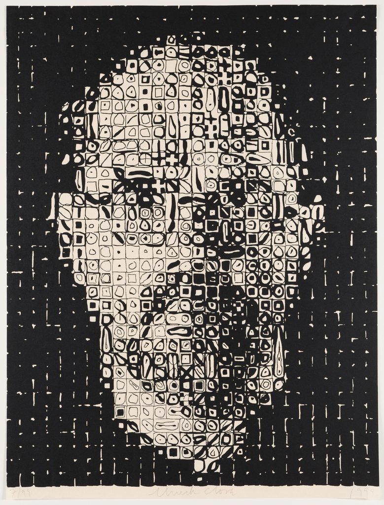 Self-Portrait, Chuck Close