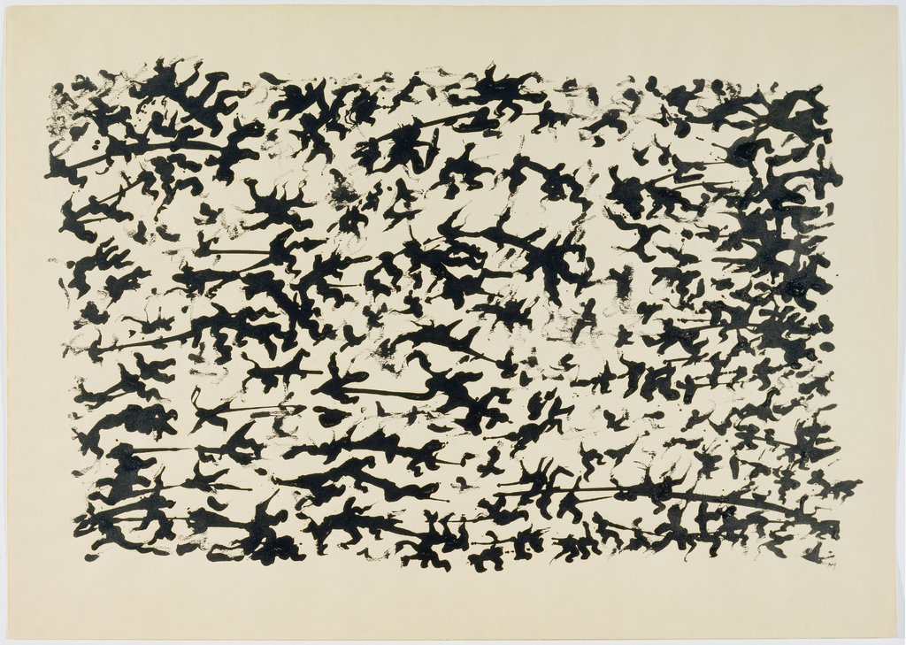 Peinture à l'encre de Chine (Tuschmalerei), Henri Michaux