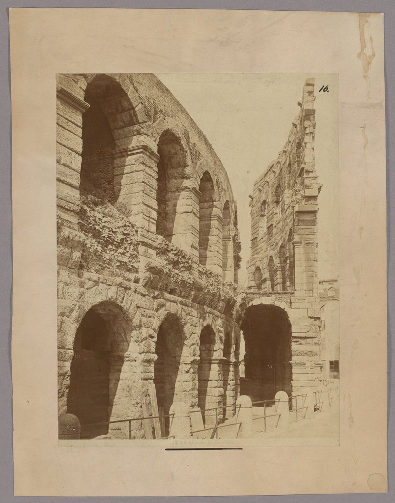 Verona: View of the amphitheatre, Unknown