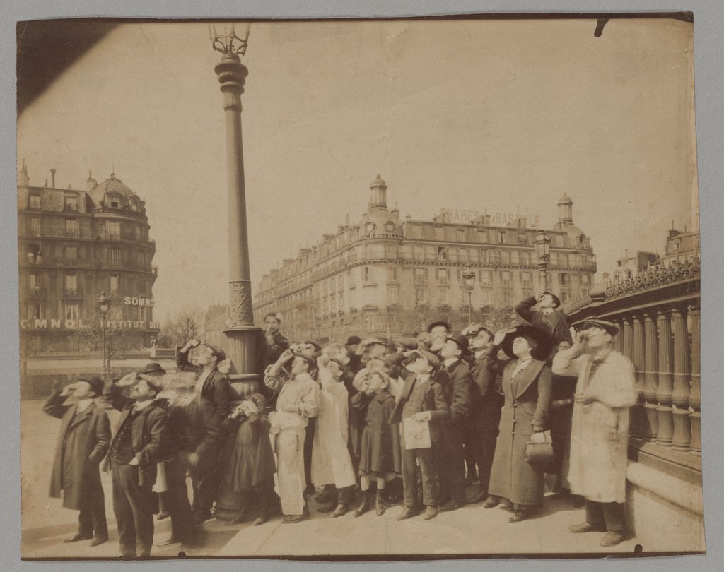 Solar Eclipse, April 1912, Eugène Atget