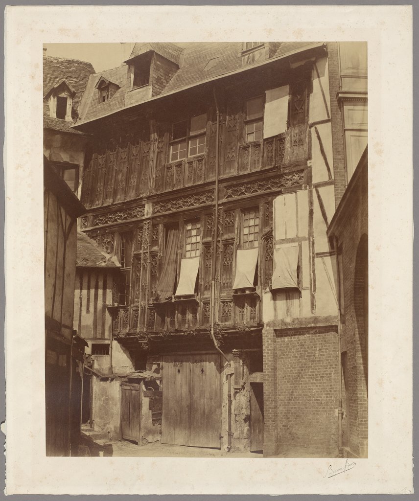 Rouen: Logis des Abesses de Saint-Amand, Bisson Frères