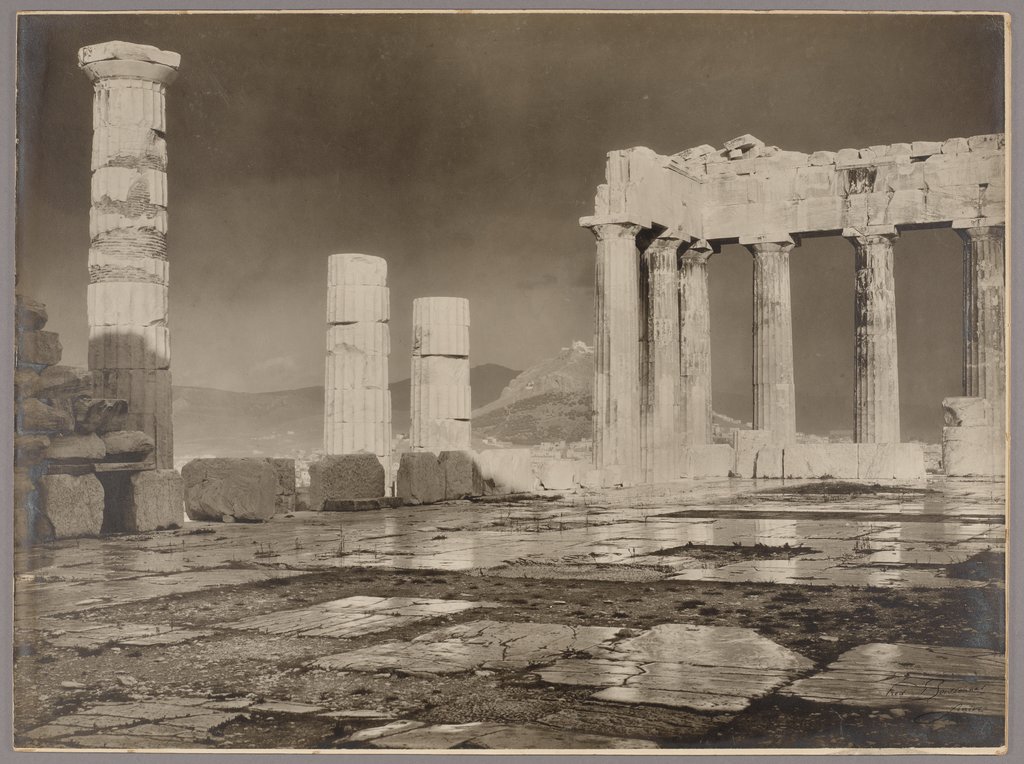 Athens, The Acropolis after the rain, Frédéric Boissonnas