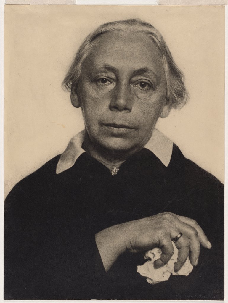 Portrait of Käthe Kollwitz, Hugo Erfurth