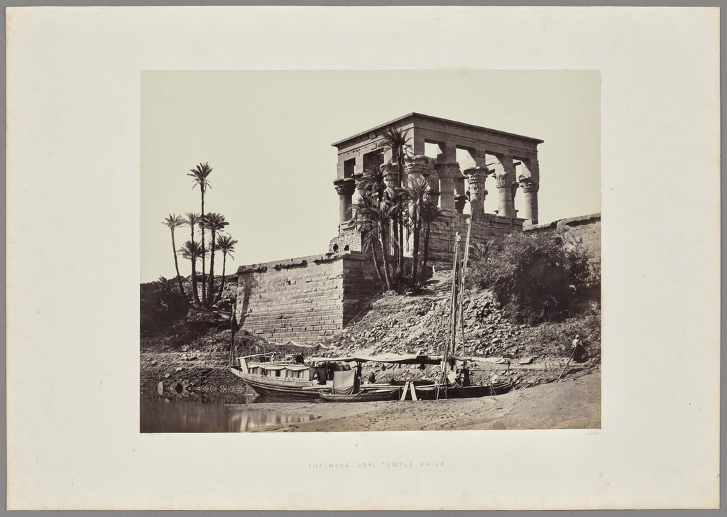 Trajan’s Kiosk on Philae, Francis Frith