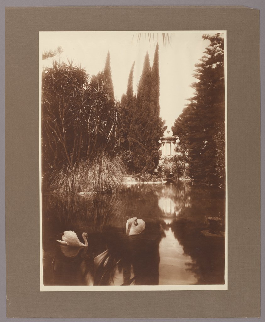 Palermo: In the Park of the Villa Tasca, Wilhelm von Gloeden