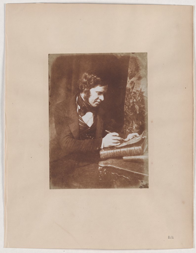 Bildnis des Porträtmalers Robert Frain, David Octavius Hill