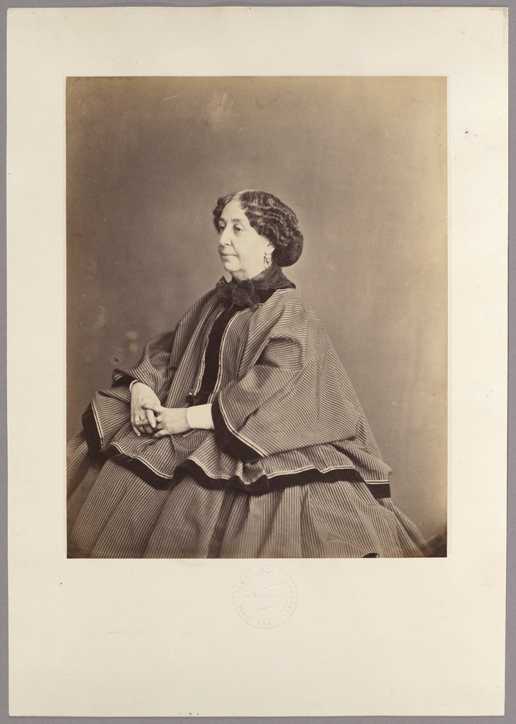 Die Schriftstellerin George Sand, Nadar