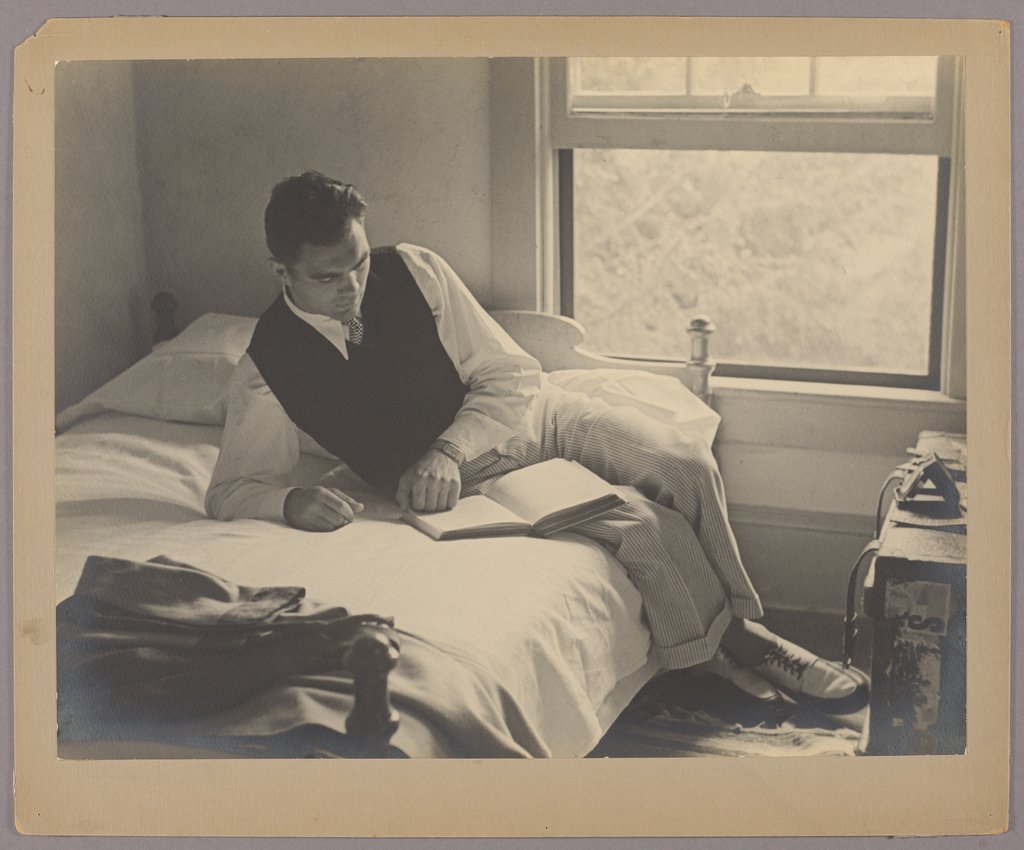 The Boxer Max Schmeling at a Training Camp near New York, Erich Salomon