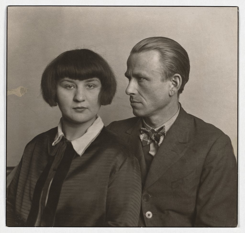 Malerehepaar (Martha und Otto Dix), August Sander