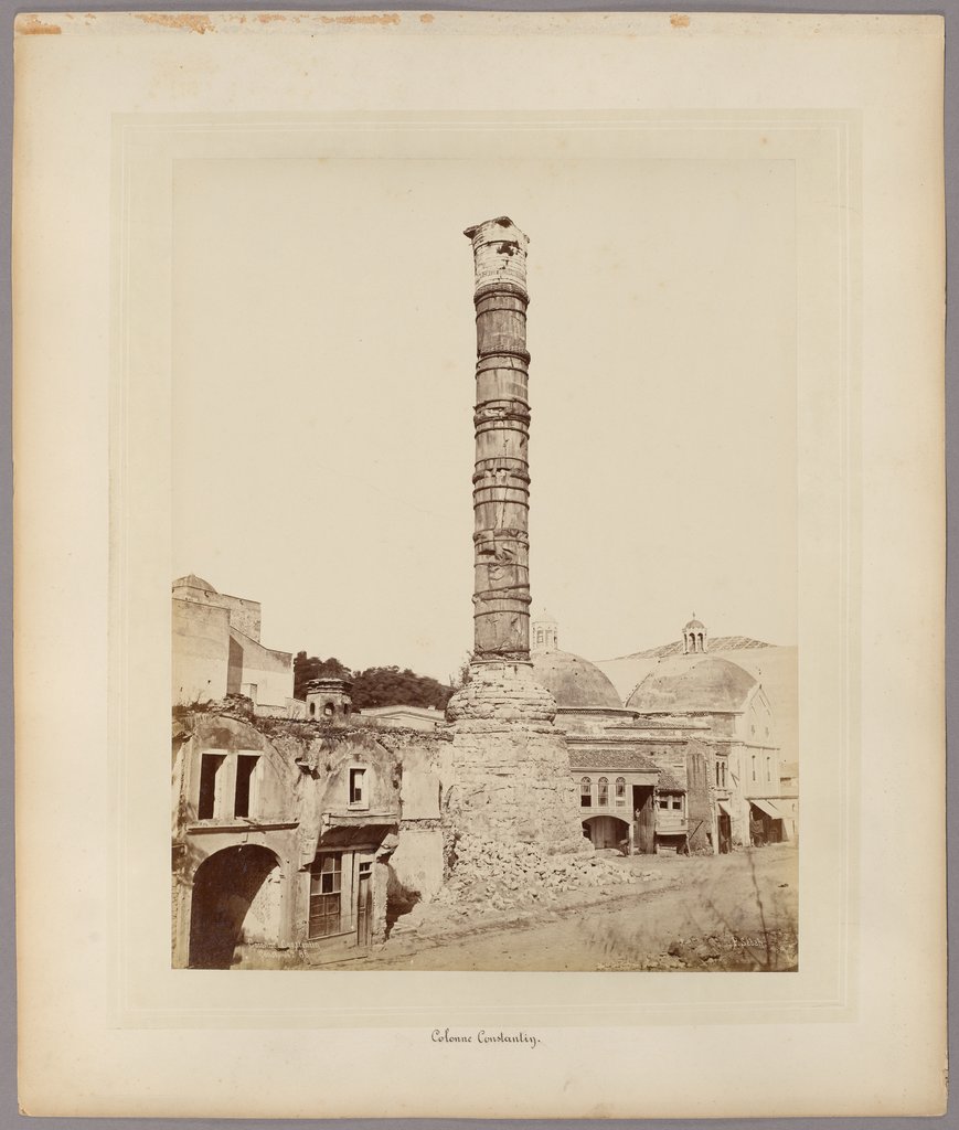 Colonne Constantin, Pascal Sébah