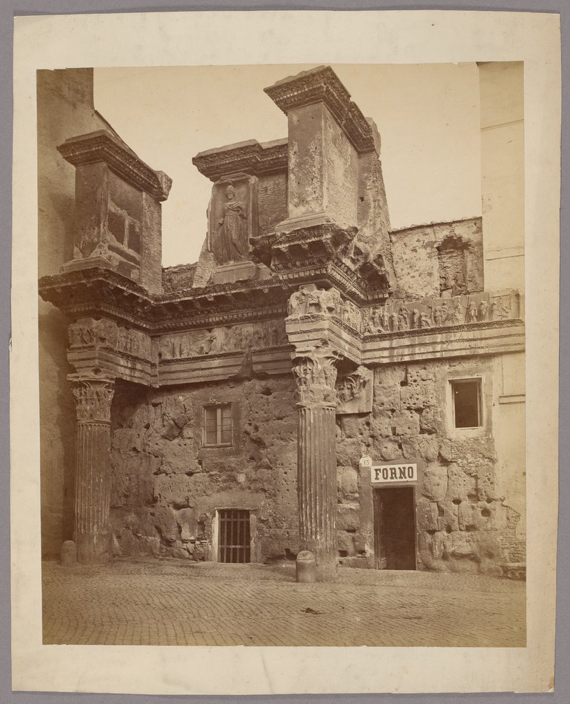 Rome: The Colonacce at the Nervaforum, Unknown, 19th century