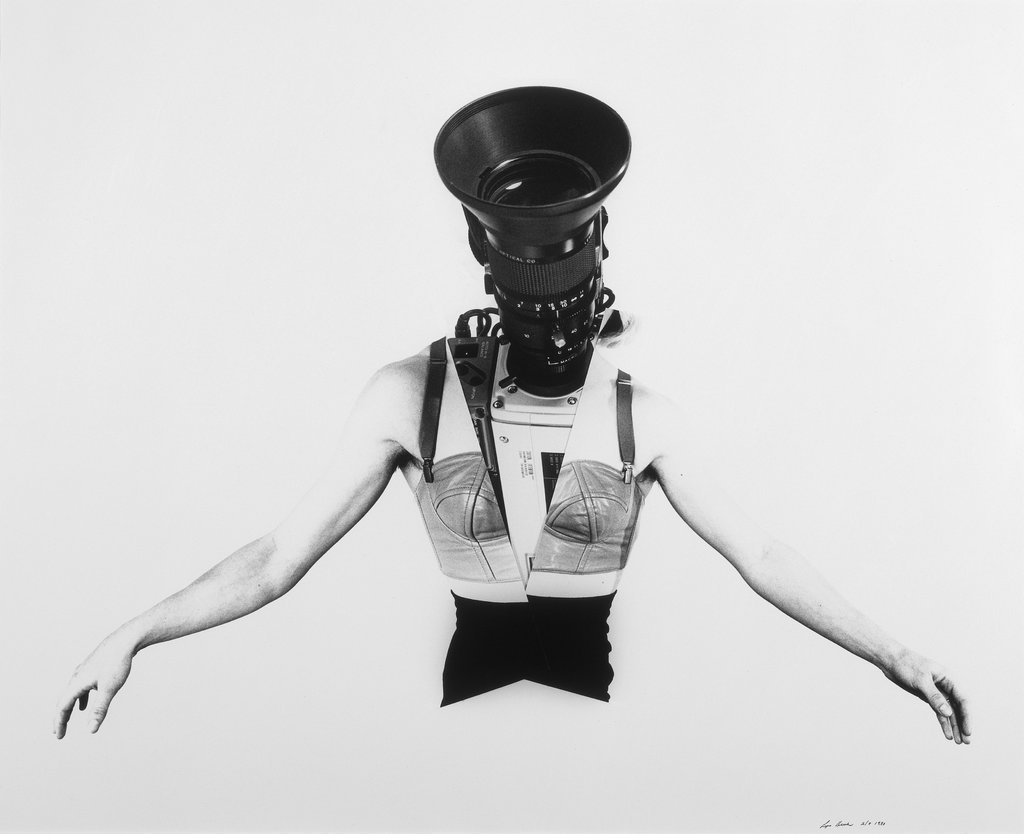 Camerawoman, from the series "Phantom Limbs", Lynn Hershman Leeson