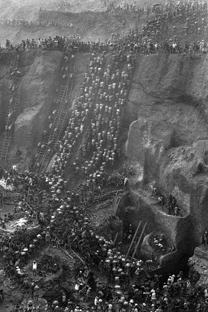 Goldmine Serra Pelada, State Pará, Brasil (The Number Eight), from the Series "Uncertain Grace", Sebastião Salgado