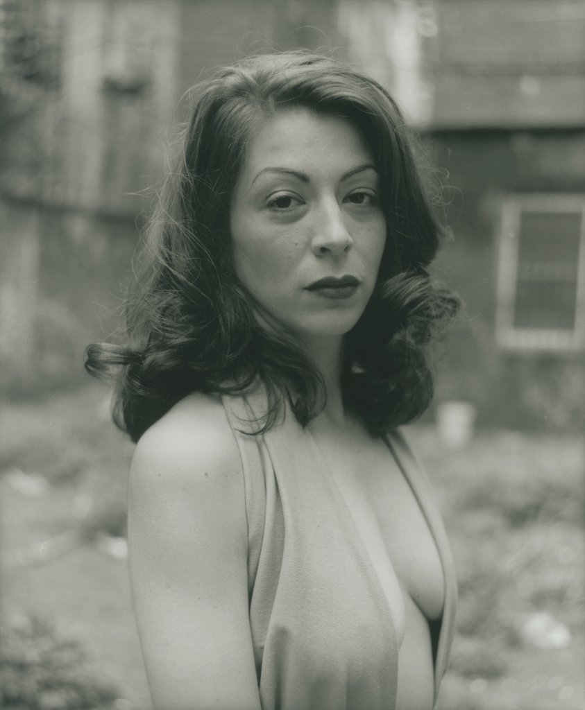 Kathleen in her Backyard, NYC, David Armstrong