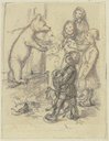 Kinder mit einem Tanzbären, Wilhelm Amandus Beer