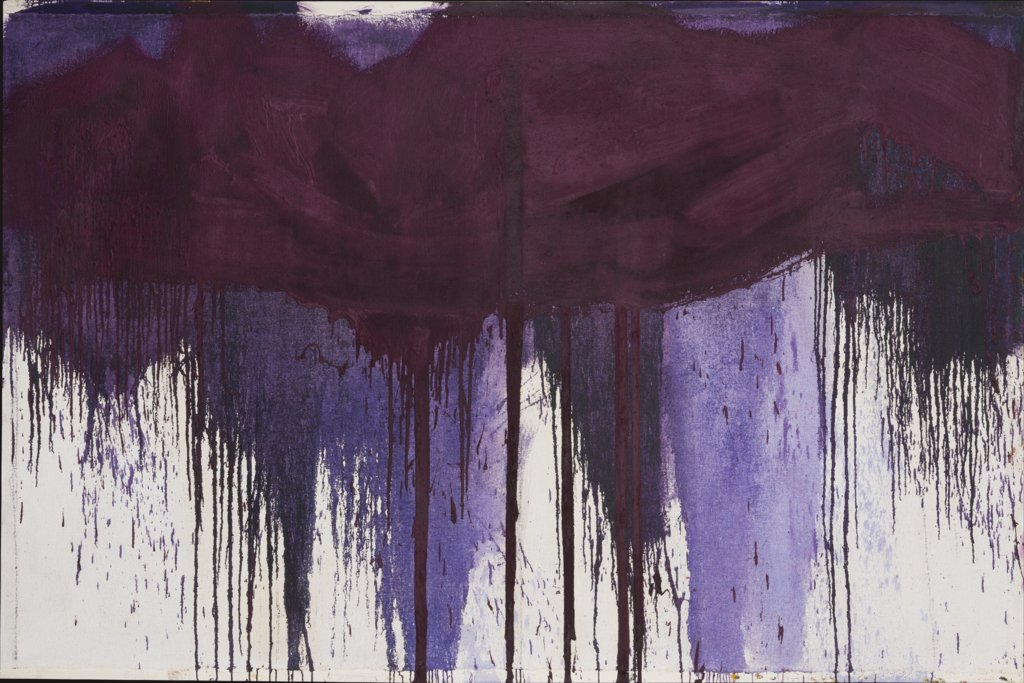 28. Malaktion, Prinzendorf (violett), Hermann Nitsch