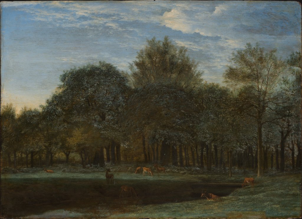 Forest Clearing with Grazing Deer, Adriaen van de Velde