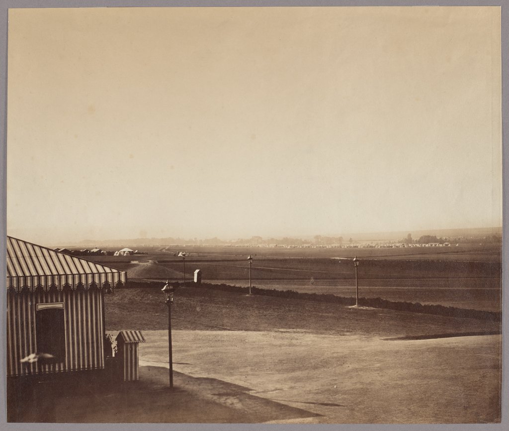 Das Manöverfeld in Châlons-sur-Marne, Gustave Le Gray