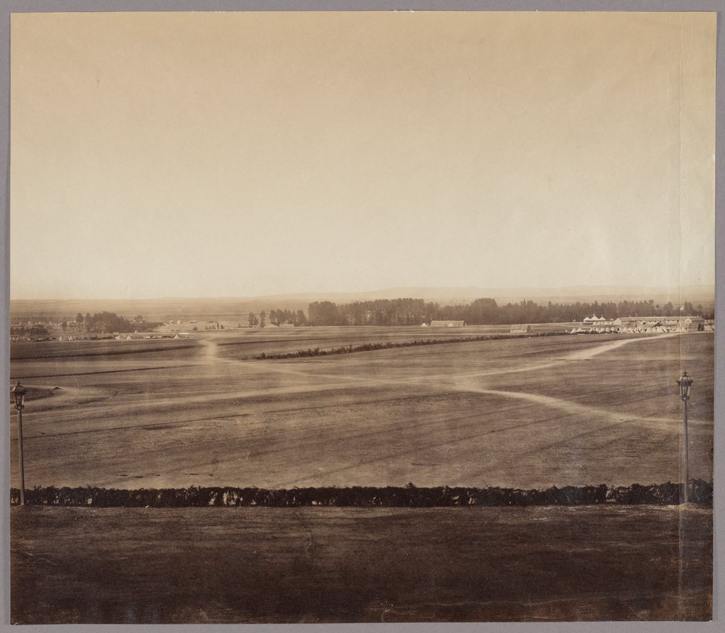 Das Manöverfeld in Châlons-sur-Marne, Gustave Le Gray