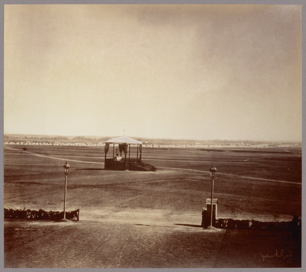 The field of maneuvers in Châlons-sur-Marne, Gustave Le Gray