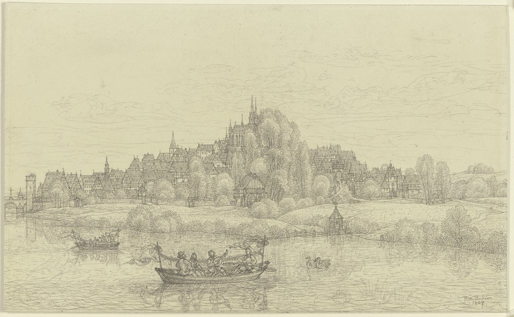 View of Treysa, Peter Becker