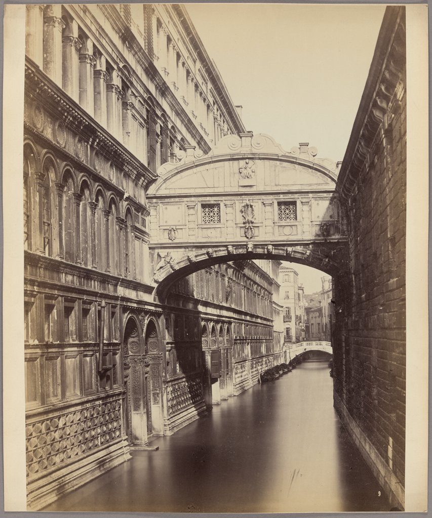 Venedig: Seufzerbrücke, Carlo Naya