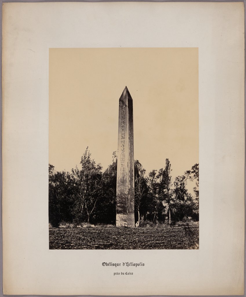 Heliopolis Obelisk near Cairo, Wilhelm Hammerschmidt;   attributed