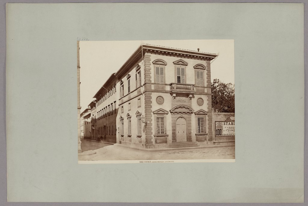 Firenze: Casino Mediceo (Via Cavour), No. 3062, Giacomo Brogi