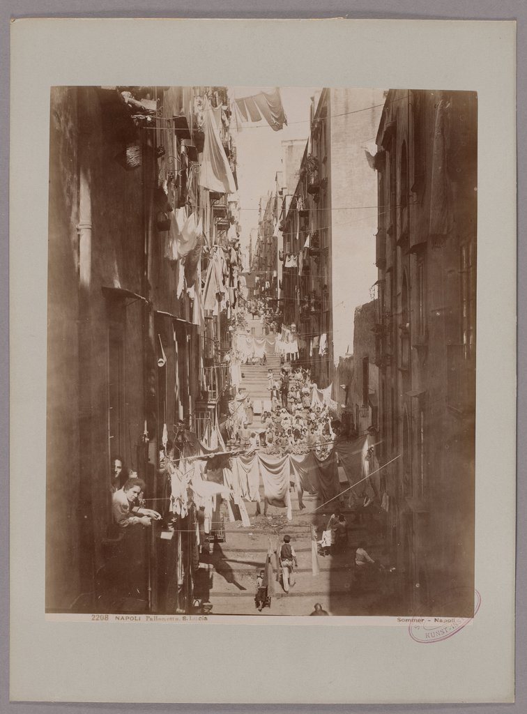 Naples: Pallonetto di Santa Lucia, Giorgio Sommer