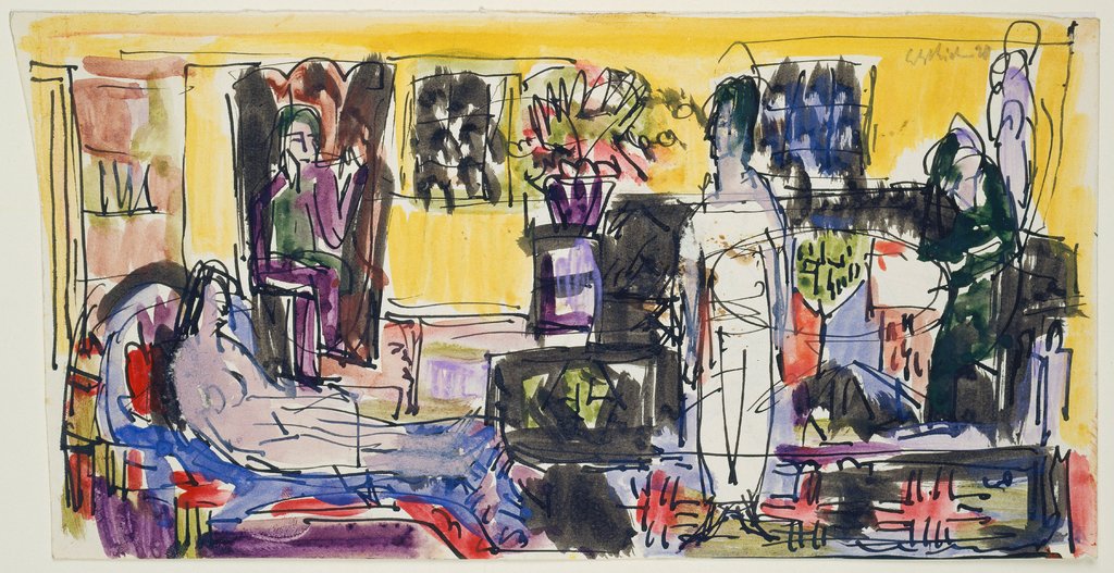 Bohème moderne, Ernst Ludwig Kirchner