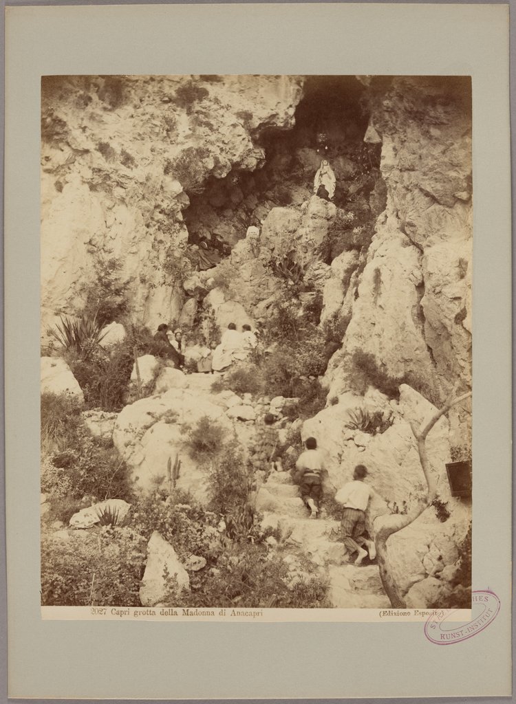 Capri: Grotta della Madonna di Anacapri, No. 2027, Unknown artist