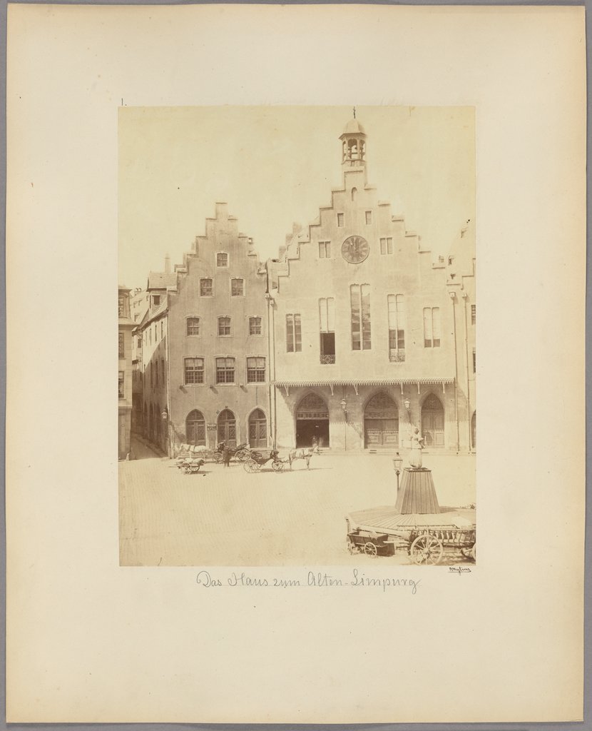 Frankfurt am Main: Das Stammhaus Limpurg auf dem Römerberg, No. 1, Carl Friedrich Mylius