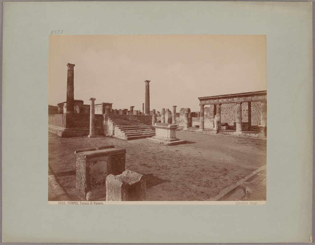 Pompeii: Temple of Apollo, No. 5022, Giacomo Brogi