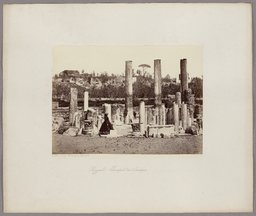Pozzuoli: Tempel des Serapis, Giorgio Sommer;   zugeschrieben