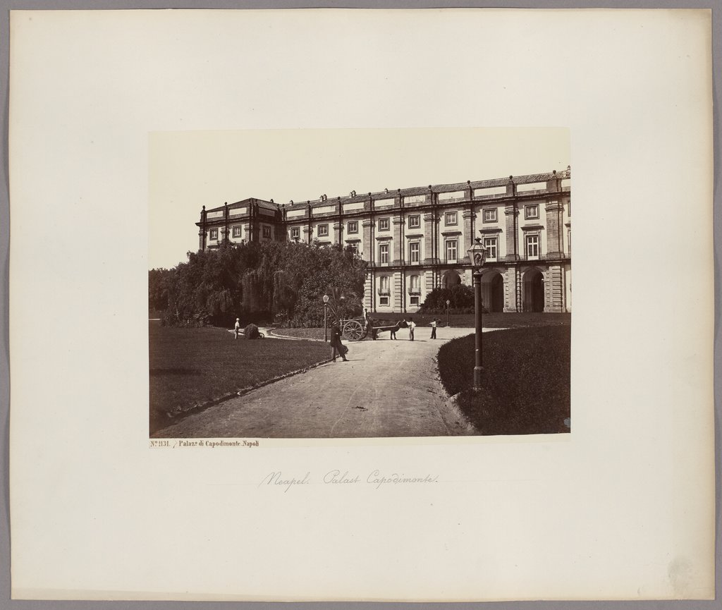 Naples: Palazzo di Capodimonte, Giorgio Sommer;   attributed