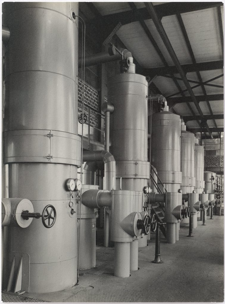 Verdampferanlage (Ruhrchemie AG, Oberhausen-
Holten, Hydroformylierung), Albert Renger-Patzsch