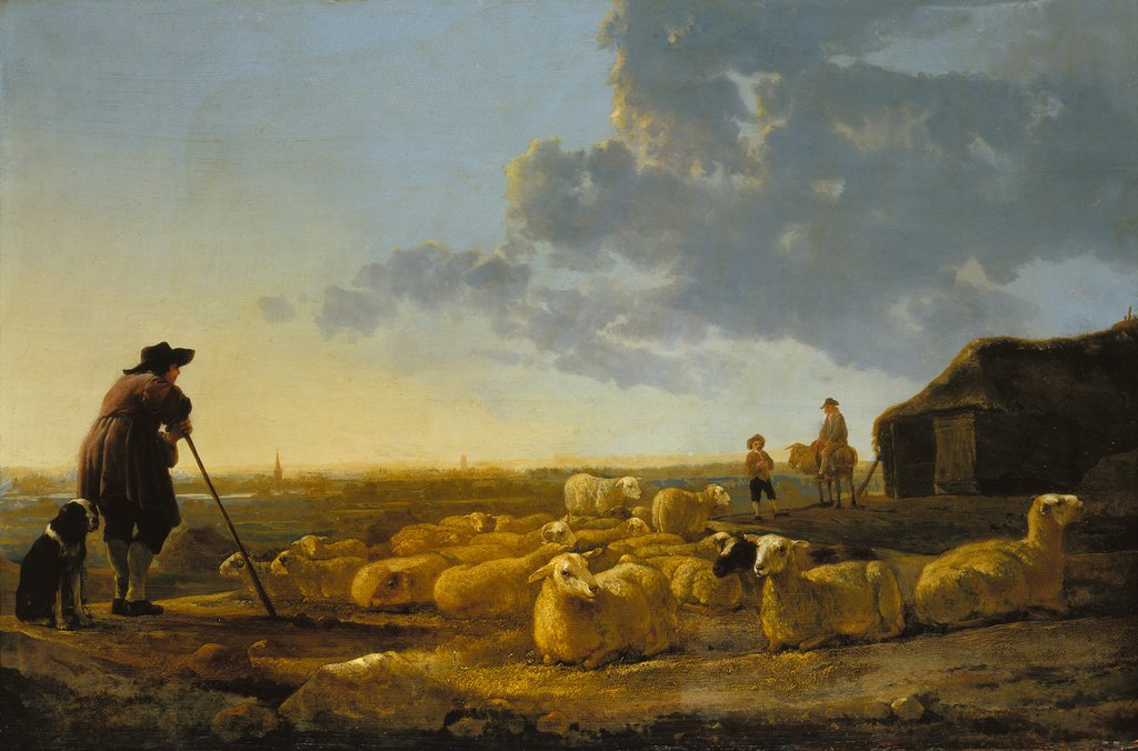 Herd of Sheep at Pasture, Aelbert Cuyp