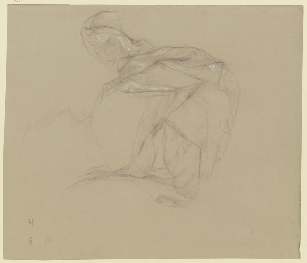 Study of garments, Victor Müller