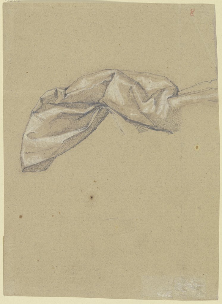 Draperiestudie, Victor Müller