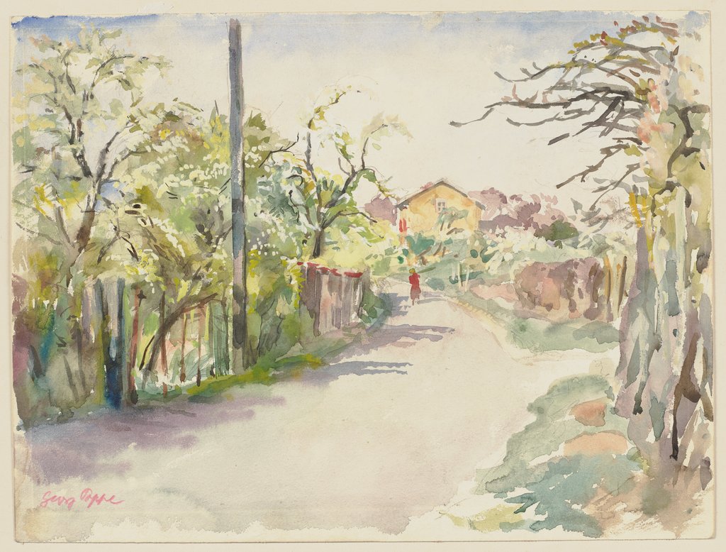 Spring in Sachsenhausen, Georg Poppe