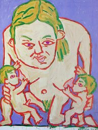 Ohne Titel (Mutter und Kind), Otto Muehl