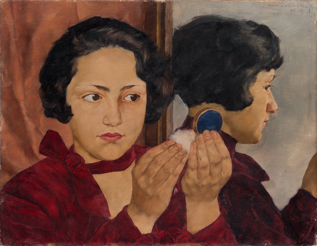 Russian Girl with Compact, Lotte Laserstein