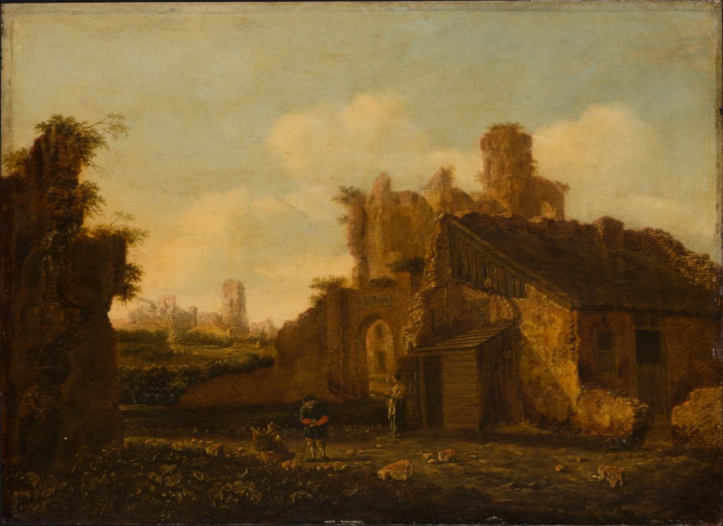 Italian Landscape with Antique Ruins, Emanuel Murant