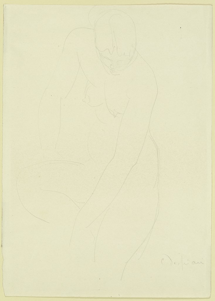 Female nude, Charles Despiau