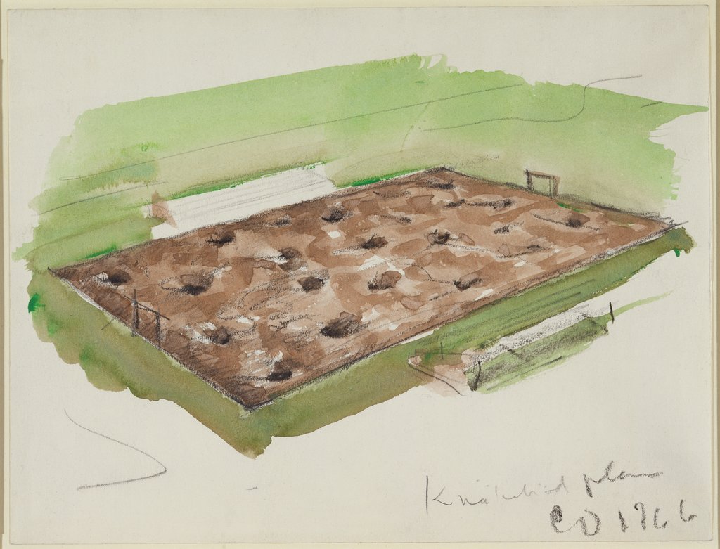 Crispbread Playing Field, Claes Oldenburg