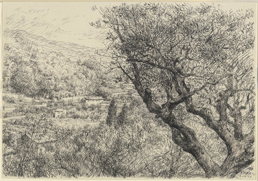 Bewaldetes Tal (Cassis), Alfred Oppenheim