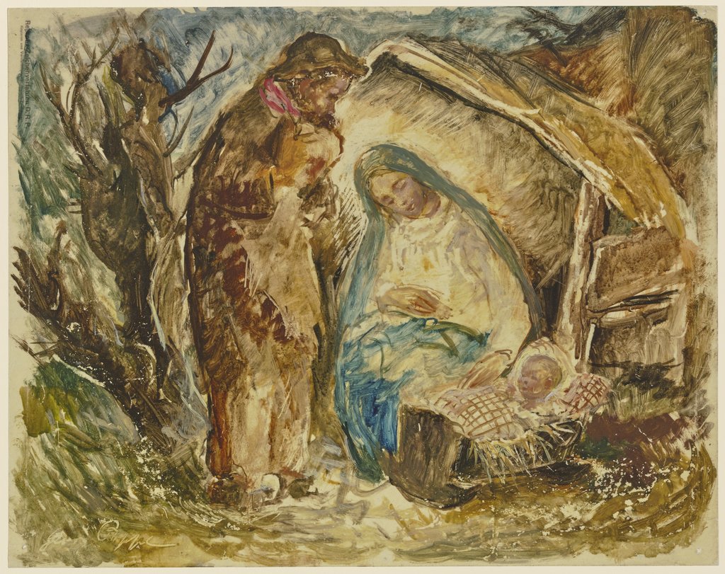 Holy family, Georg Poppe